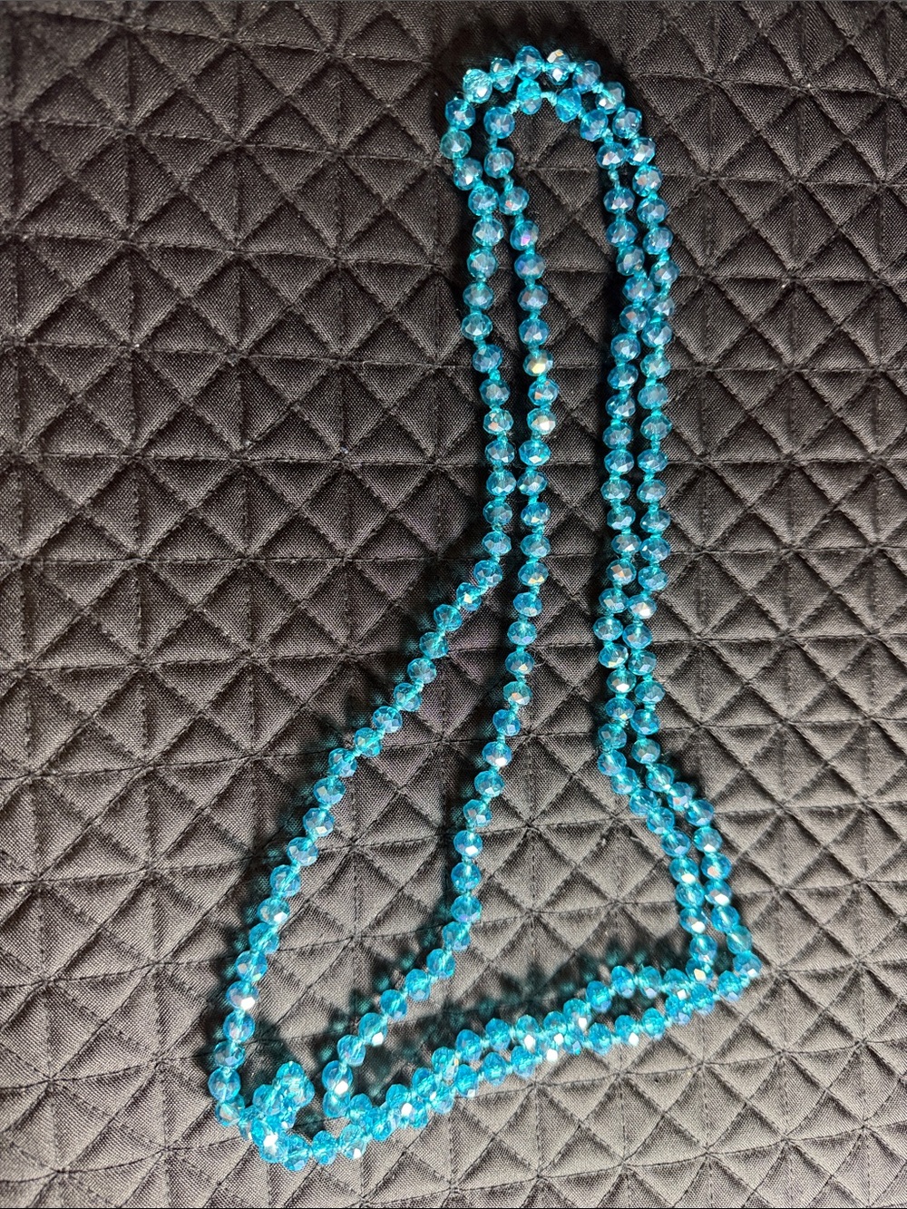 Blue Beaded Necklace - Women Jewelry
